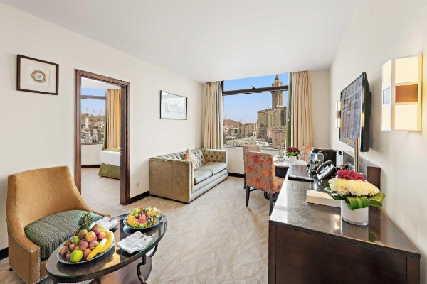 Breakfast served by the window at Anjum Hotel